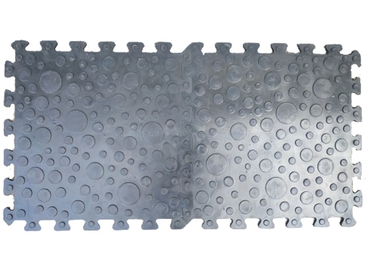 Модульное резиновое покрытие толщиной 5 мм и 20 мм